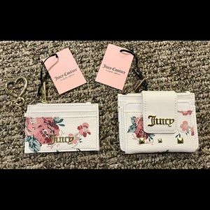 JUICY COUTURE Wallet/Card Case SET NWT